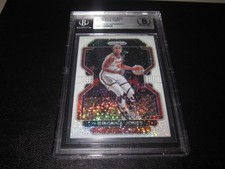 BRIONNA JONES SIGNED AUTO 2022 PANINI PRIZM WHITE SPARKLE CARD BECKETT SLAB WNBA