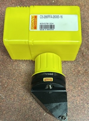 Sandvik C5-266RFA-26065-16 CoroThread 266, Cutting Unit For Thread Turning