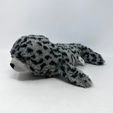 Wildlife Artists Spotted Seal Pup Plush Stuffed Animal Gray Cute Cuddle Toy 12"