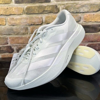 Adidas Adizero Evo SL Womens Size 7.5 Running Shoes Metallic Silver Crystal Jade