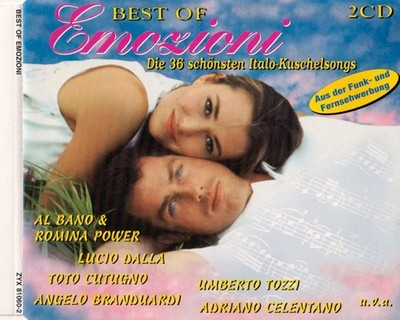 Best of Emozioni - Italian Pop - 2 CDs - Cutugno, Celentano, Tozzi