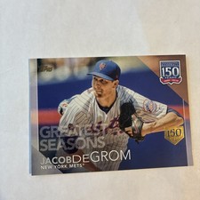 2019 Topps 150 Years of  Baseball 150th Anniversary Jacob deGrom /150 