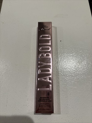 #ad Too faced Lady Bold Waterproof Longwear Lip Liner Limitless Life 0.008oz NIB $20.00