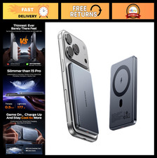10,000mAh Magnetic Power Bank, MagSafe Portable Charger for iPhone 17/16/15/14/1