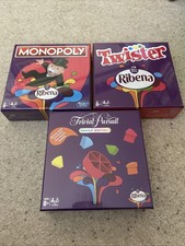 Monopoly, Twister And Trivial Pursuit Ribena Limited Edition Travel Board Games