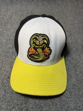 Cobra Kai Snapback Cap Hat No Mercy Karate Kid Bioworld Snake