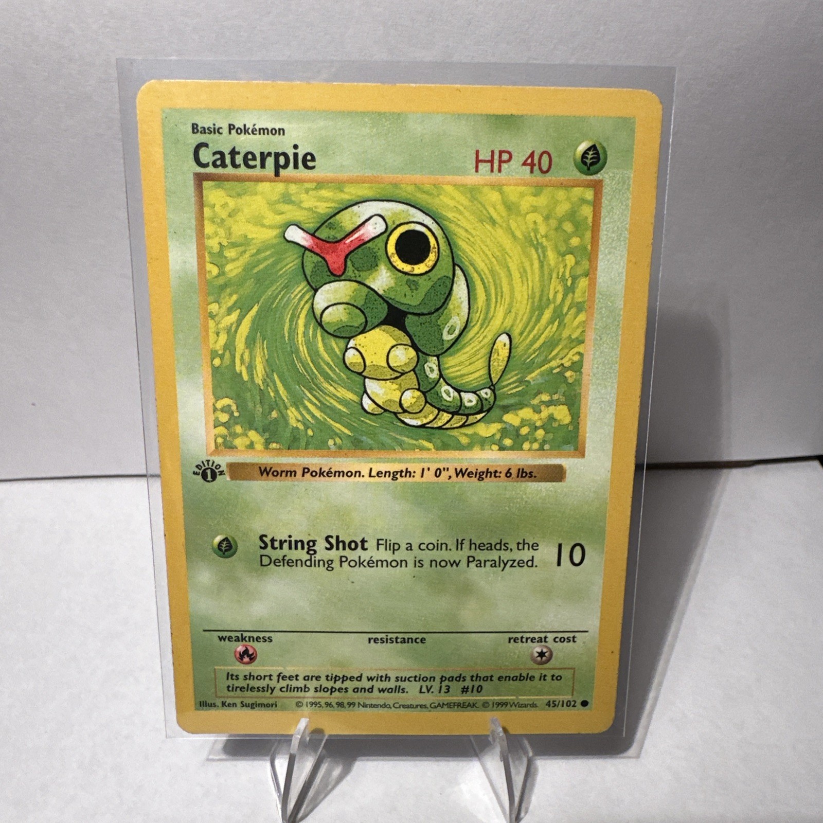 Caterpie 1999 Pokemon Game #45 1st Edition Price Guide - Sports