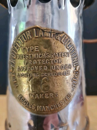 MINERS LAMP ECCLES PROTECTOR WITH FLINT STRIKER - Picture 8 of 19