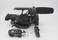 JVC GY-HM 100EC 3CCD Pro HD SD Compact Handheld Camcorder With Microphone