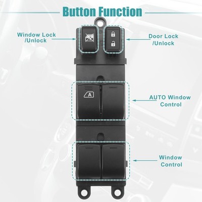 25401ZW80A for Versa Power Window Switch Module Control Button 2012 2013 US