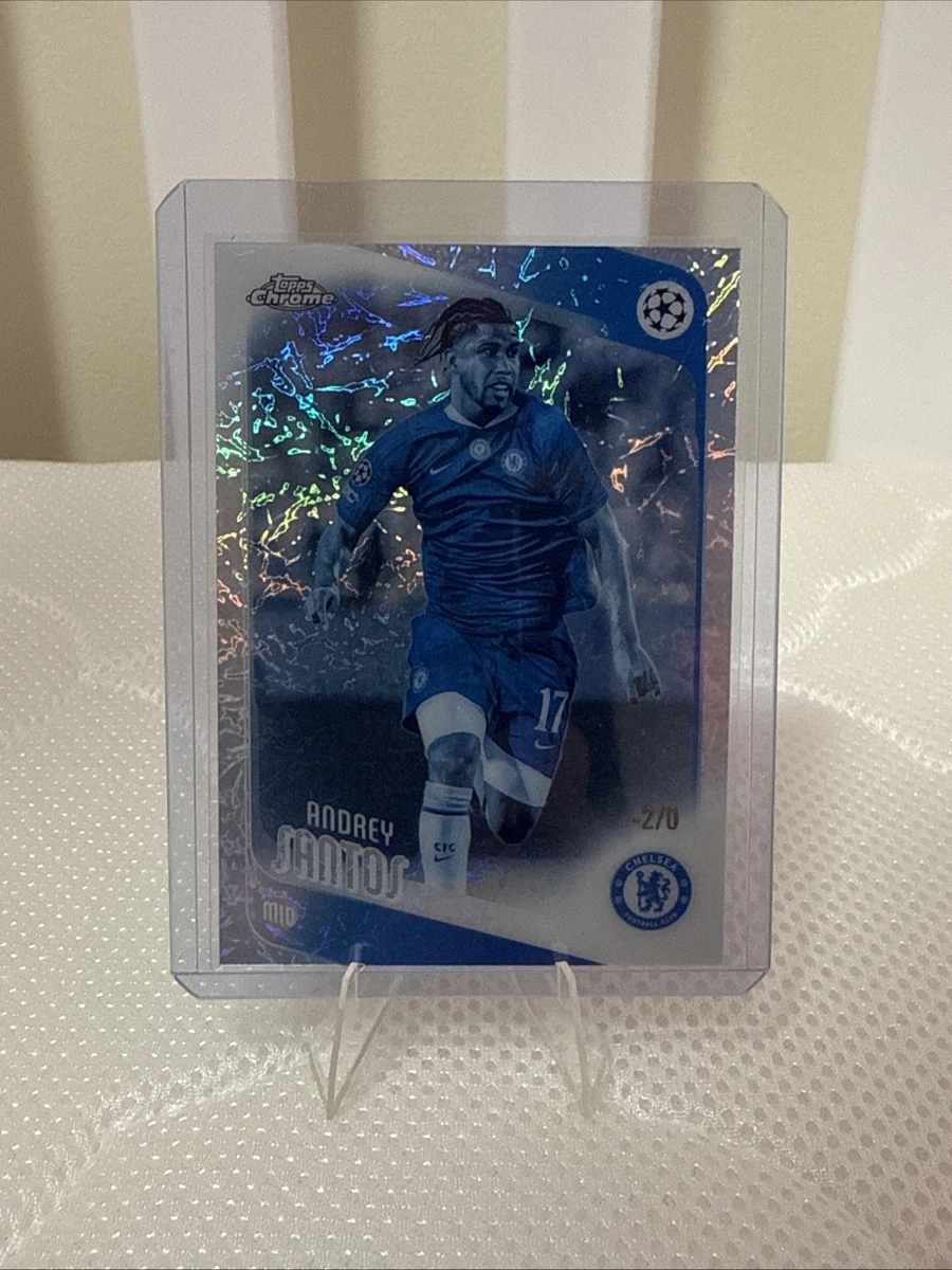 サントス アンドレイ出品 Palmeiras Andrey Santos Soccer Cards