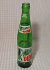 Vintage Mountain Dew 10 oz Green Glass Bottle Soda Coke Pop Beverage
