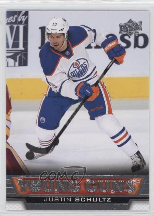 2013-14 Upper Deck Young Guns Justin Schultz #240 Rookie RC 1t0