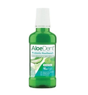 AloeDent Probiotische Aloe Vera Fluoridfreie Mundspülung 250ml