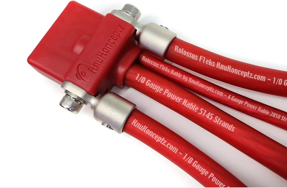 Knukonceptz Ultimate Battery Terminal V2 Pair- Positive and Negative with Vertic - Image 3 of 4