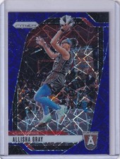 Allisha Gray - 2024 Panini Prizm WNBA - Blue Velocity Prizm - #96 - Dream