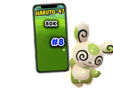 Pokemon Shiny Spinda Pattern 8 Mini P T C 80k 