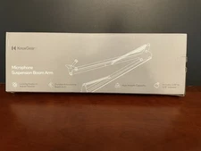 Knox Gear Microphone Suspension Heavy Boom Scissor Arm Black- New KnoxGear