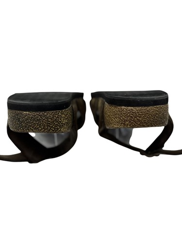 Wellrox sandali donna camoscio marrone taglia 7 pelle slip on piatti estivi comodi - Foto 11 di 12