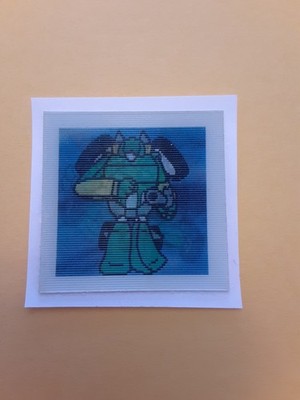vintage 80's Go Bots Transformers? lenticular flicker sticker *restored*