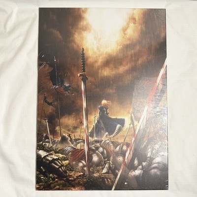 Displate Saber Battlefield Fate/Zero Metal Poster M 17.7x12.6  Licensed New