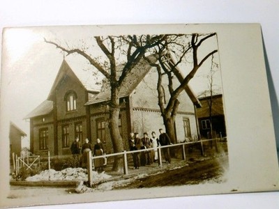 Unbekanntes Haus. Hamburg oder Umgebung ?. Alte Ansichtskarte / Postkarte s/w. u
