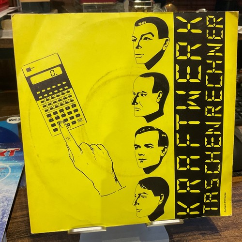 KRAFTWERK 7" TRSCHENRECHNER 1981 Deutsche Presse Kling Klang 1C 006-46 365 EX/VG