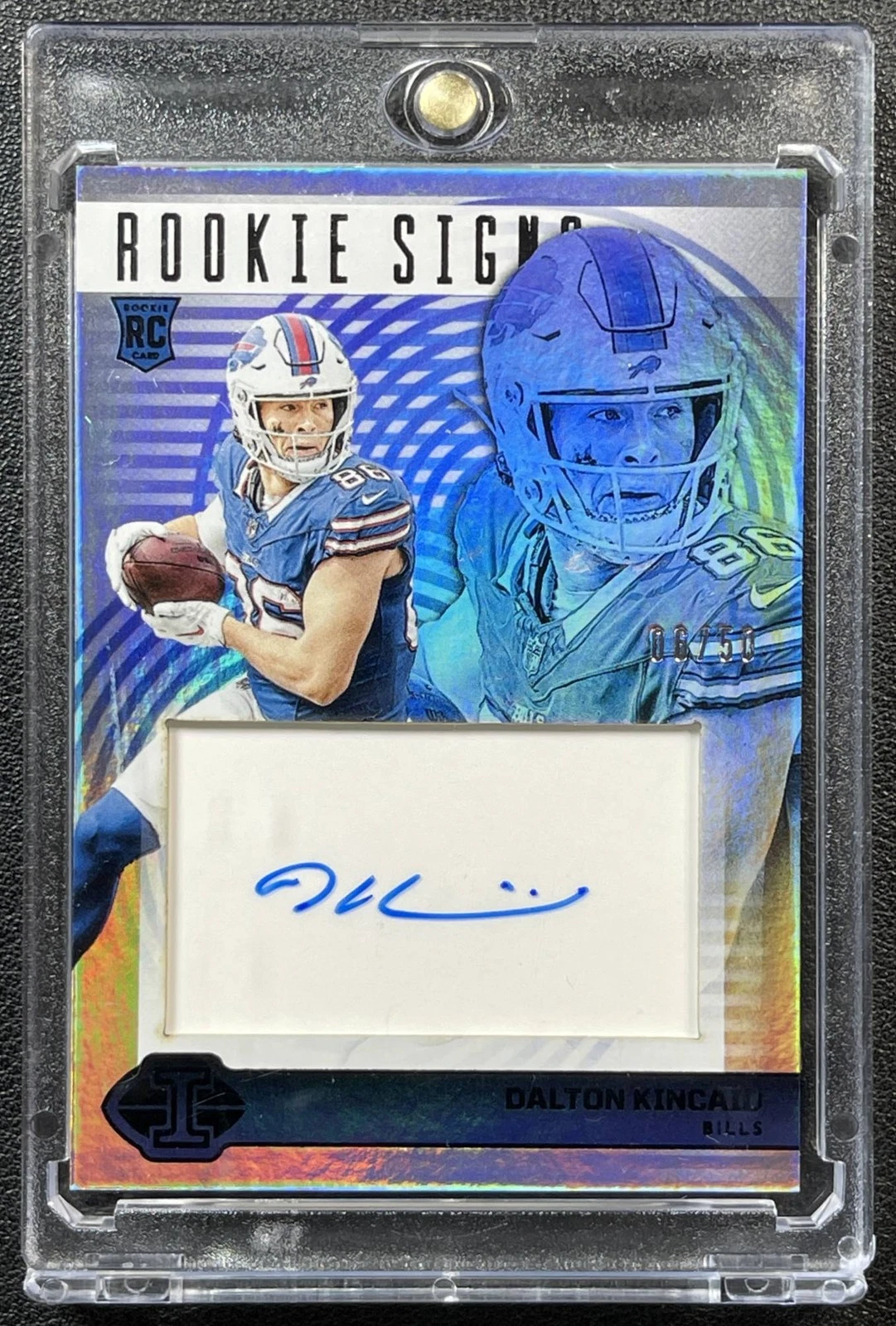 Dalton Kincaid Panini Illusions Rookie Signs #RSDKI Black
