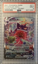 Gengar VMAX (Alternate Art Secret) 271/264 Swsh08: Fusion Strike Holo