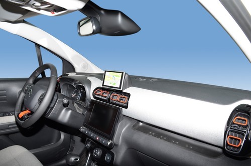 KUDA Mobile/ GPS Holder 7235 for Citroen C3 Aircross from 2017 - Picture 2 of 4