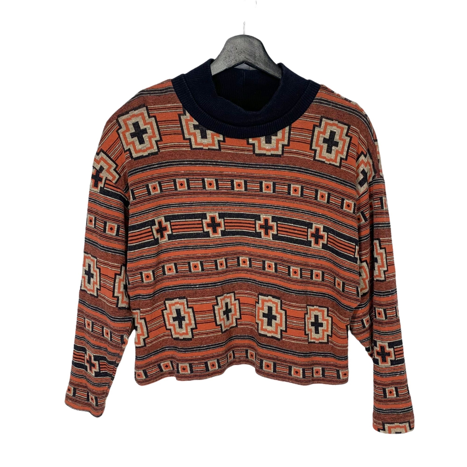 Outback Adventurous Rusty Red Black Pattern Short… - image 1