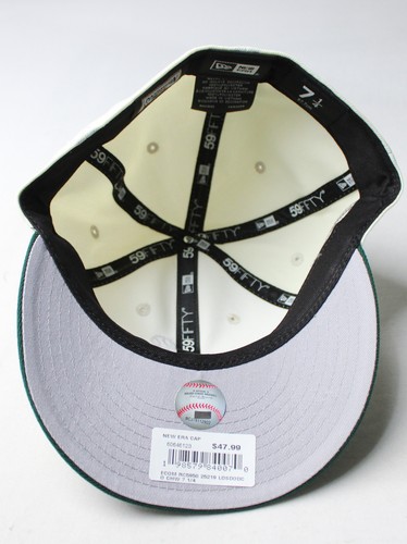 Los Angeles Dodgers Forest Visor Retro Crown 59FIFTY Fitted Cap CD4 Green 7 1/4 - Picture 5 of 6