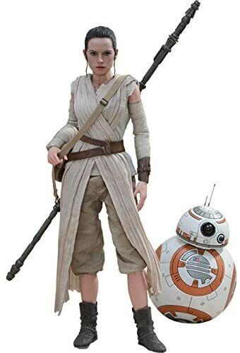 Hot Toys Star Wars The Force Awakens Rey and BB-8 12 inch Action Figure - MMS337