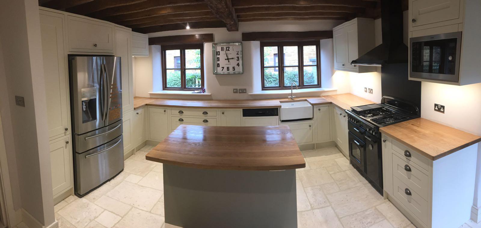 Sample of Antique Jerusalem Hebron (Shellstone) Limestone Floor Tiles ...