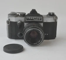 Praktica Super TL Body / Pentacon 50mm f/1.8 Lens ~ FOR PARTS / REPAIR