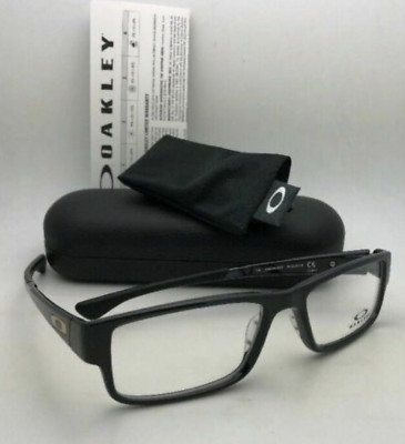 New Oakley AIRDROP XXL Reading Glasses OX8046-0259 59-18 Black Frames Eyeglasses