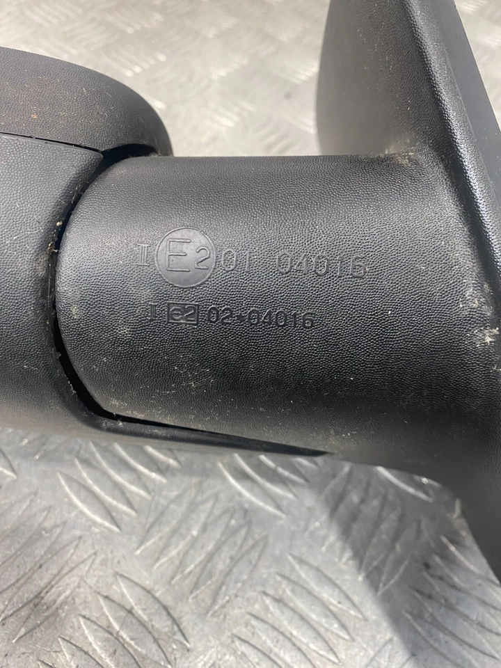 Renault Clio 2004 espejo retrovisor lateral izquierdo del pasajero negro 0104016 #10 Foto 3 de 4