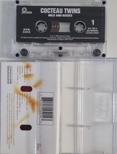 COCTEAU TWINS MILK AND KISSES audio music cassette tape - Picture 2 of 2