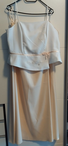 3-Teiler Hochzeit Kleid Gr. 40 - Bild 3 von 16