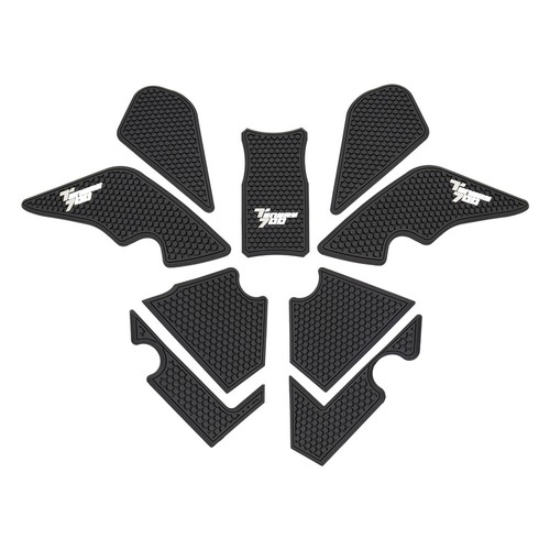 Für Yamaha Tenere 700 XTZ 690 2019 2020 Tankpad Seitenaufkleber Schwarz Decal - Bild 7 von 7