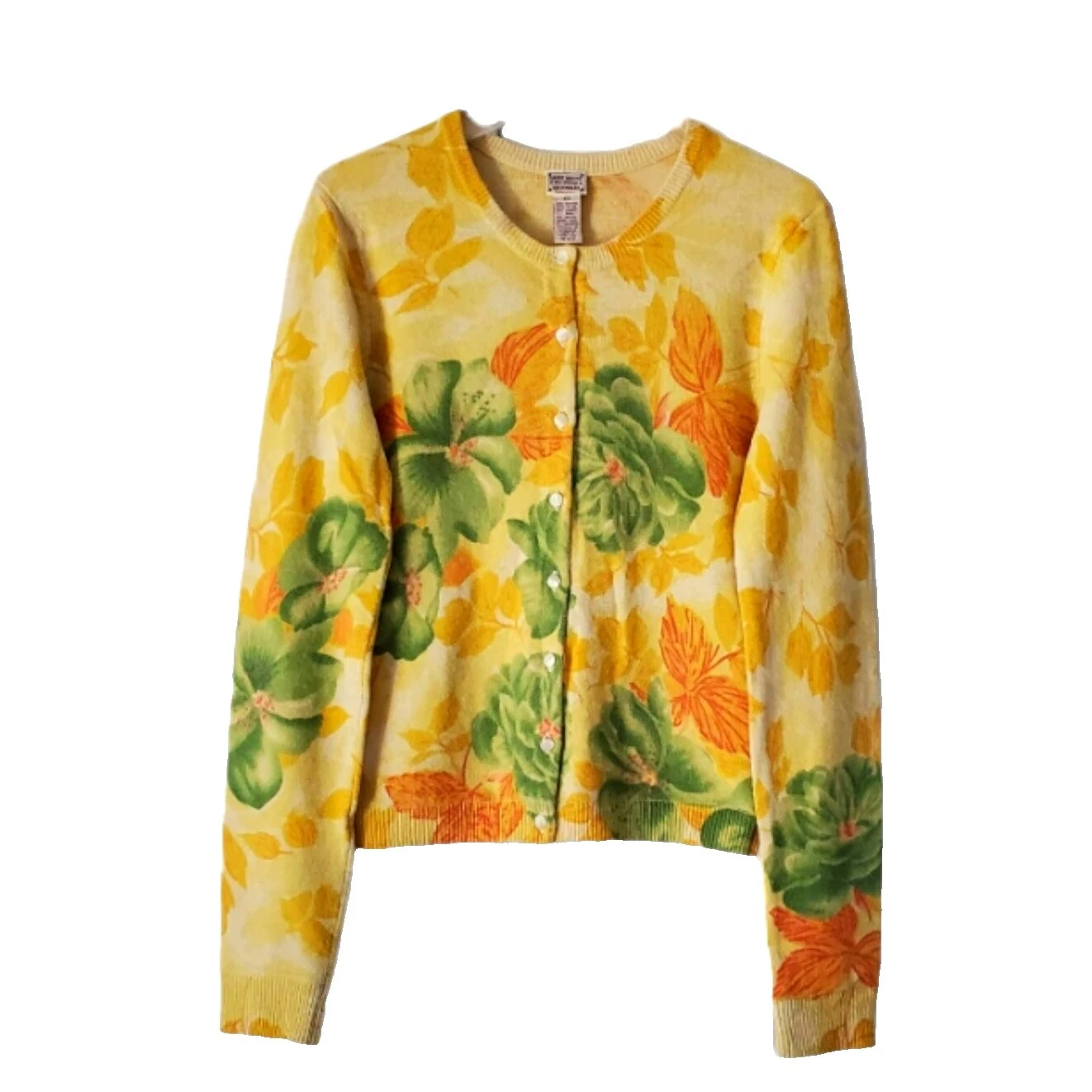 Женские шерстяные свитера Lucky Brand с цветочным узором