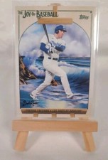 Freddie Freeman 2023 Topps X Bob Ross Easel Joy of Baseball #70 Parallel SSP 