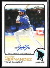 2022 Topps Heritage Yonny Hernandez Rookie Auto #ROA-YH