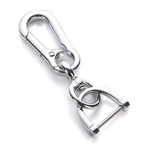 3/6x Keychain Key Ring Carabiner Clip Bag Keyring Chain Fob D-Ring Holders US - 第 11/17 張圖片