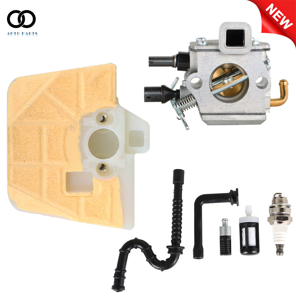 KIT REVISIONE CARBURATORE Carburatore Con Guarnizione Per Stihl MS380 MS381 038 066 EUR 10,71