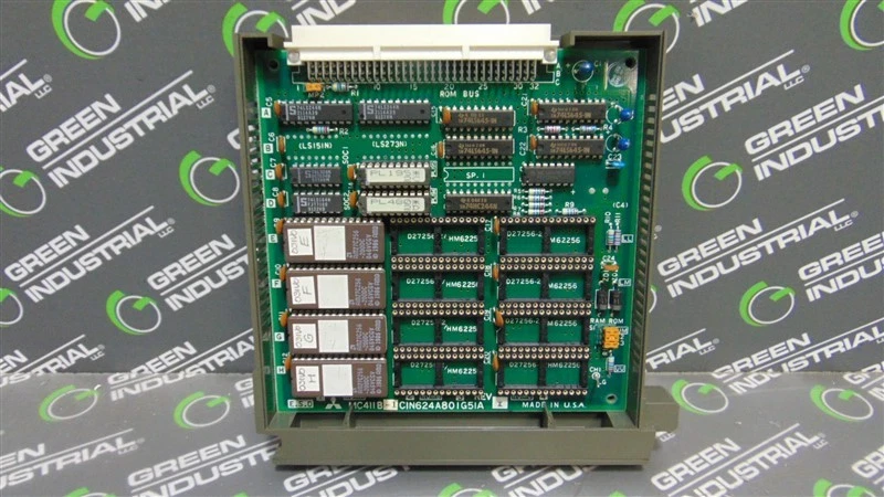 Placa de memoria usada Mitsubishi MC411B1 MELDAS C1N624A801G51A Rev. * - Imagen 3 de 4