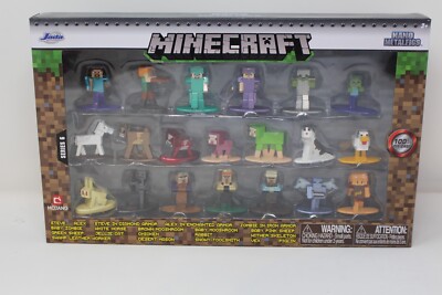 Minecraft Die-Cast Figures Nano Metalfigs Series 6 SEALED Jada