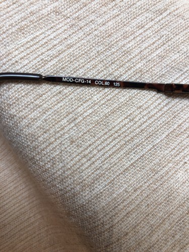 Vintage Marchon 49-15-125 Carbon Brillengestell braun EXC NOS - Bild 3 von 5