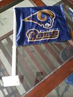 Los Angeles Rams St. Louis Vintage Car Flag Used Great Shape — photo 2