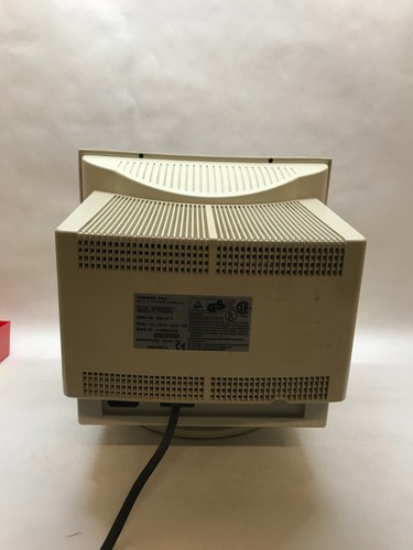 Infotel Inc SCR1407D Vintage 13" CRT Monitor Tested & Working! Please Read! - DW - Picture 15 of 18